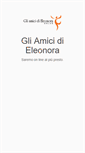 Mobile Screenshot of gliamicidieleonora.it